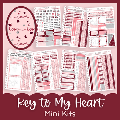 Key to My Heart ~ Mini Kits