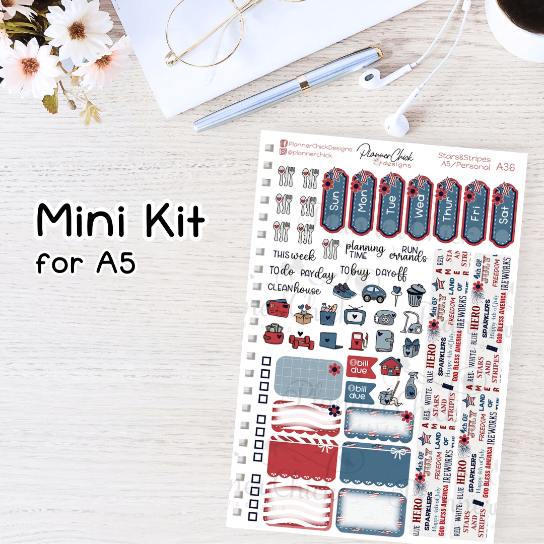 **$2 Tuesday** Stars & Stripes ~ Mini Kits