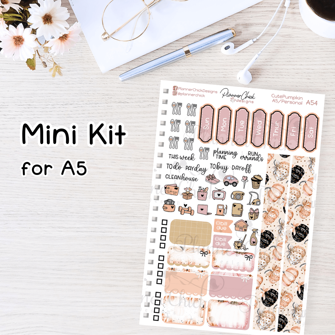 **$2 Tuesday** Cute Pumpkin ~ Mini Kits