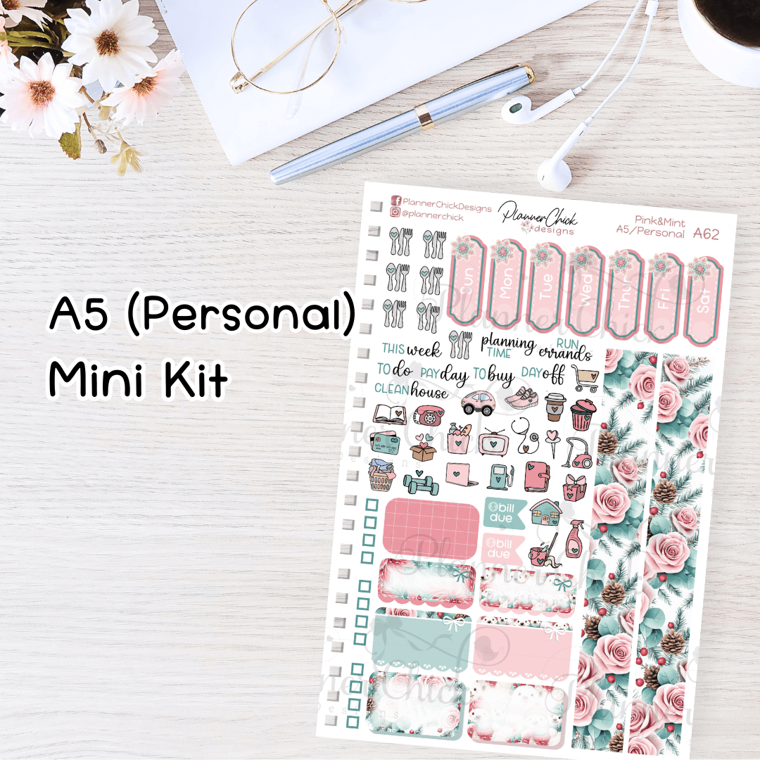 **$2 Tuesday** Pink and Mint ~ Mini Kits