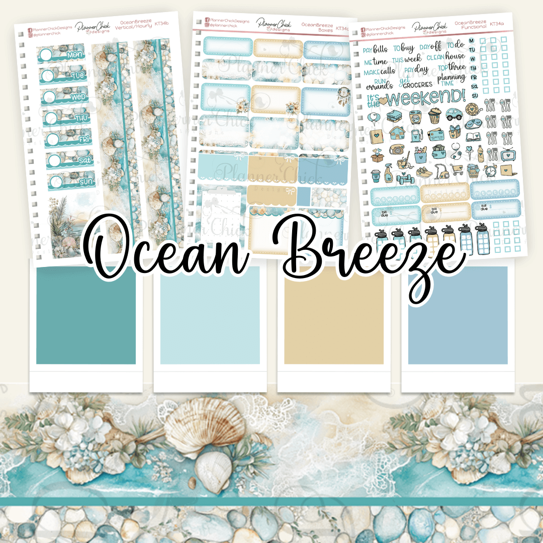 Ocean Breeze ~ Mini Kits