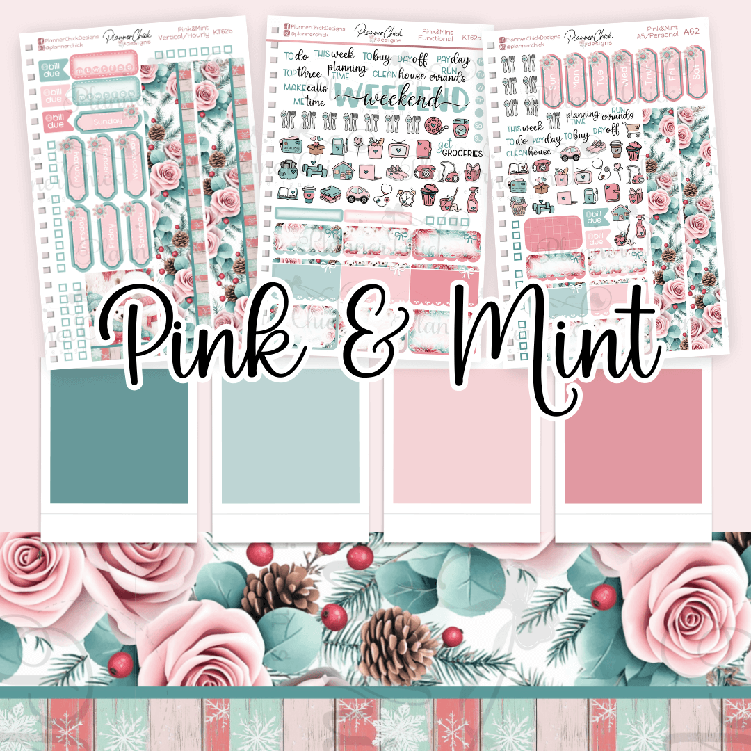 **$2 Tuesday** Pink and Mint ~ Mini Kits