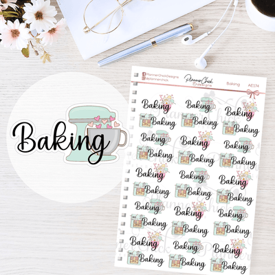 Baking Planner Stickers