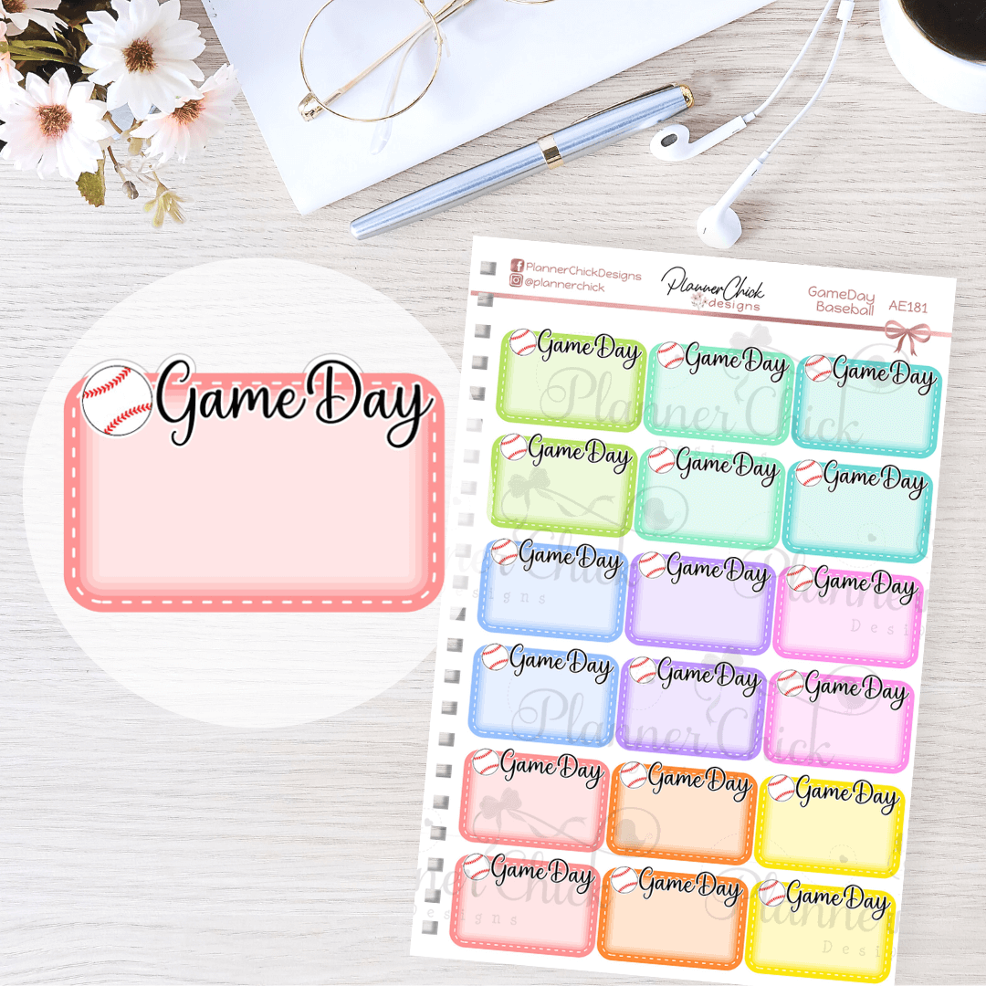 Game Day ~ Baseball/Softball