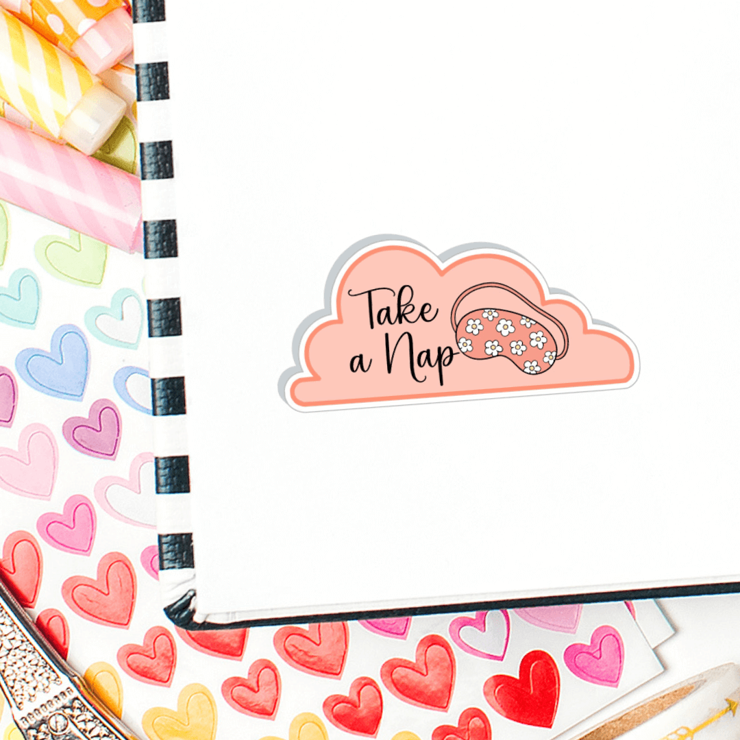 Nap Clouds Planner Stickers