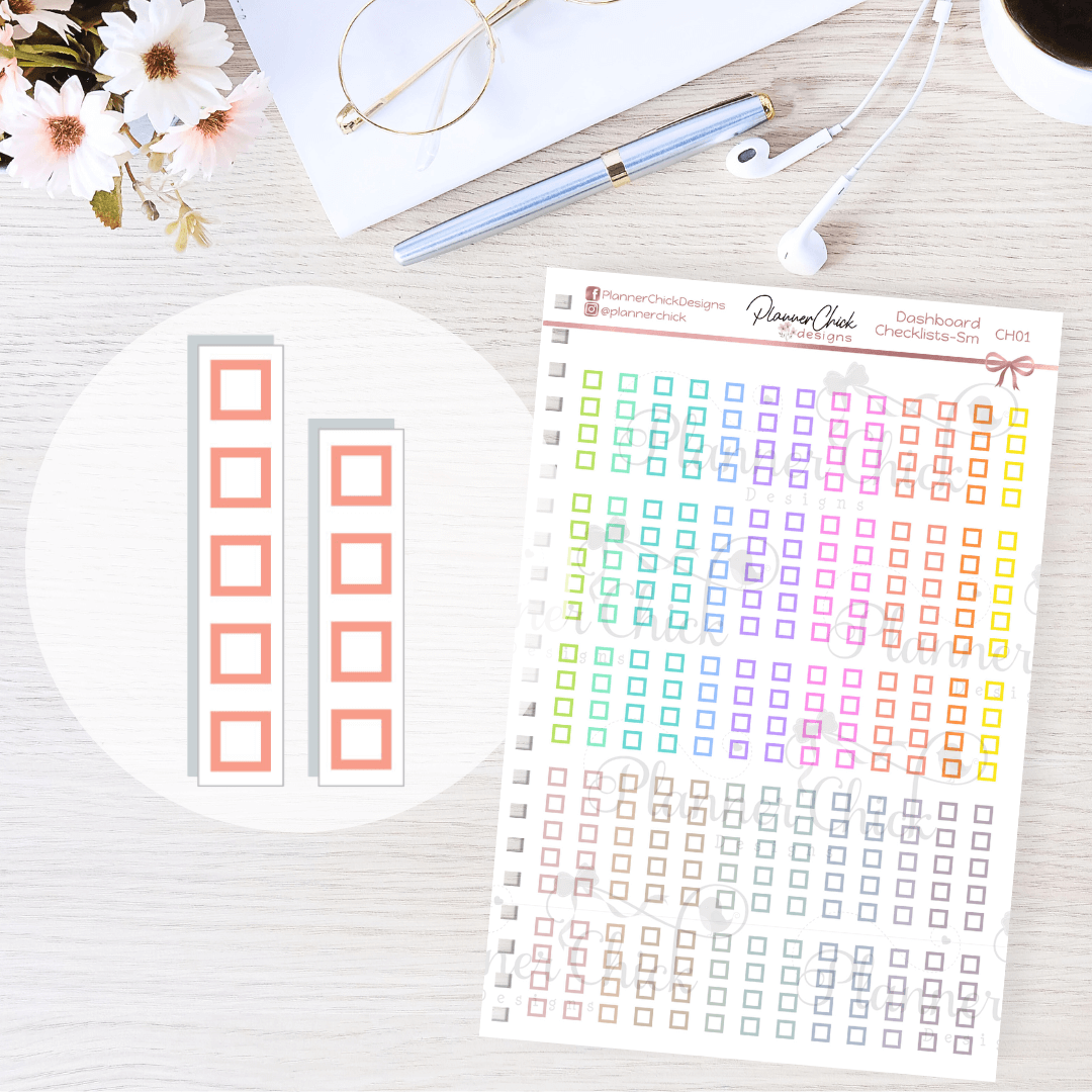 Checklists for Dashboard Layout