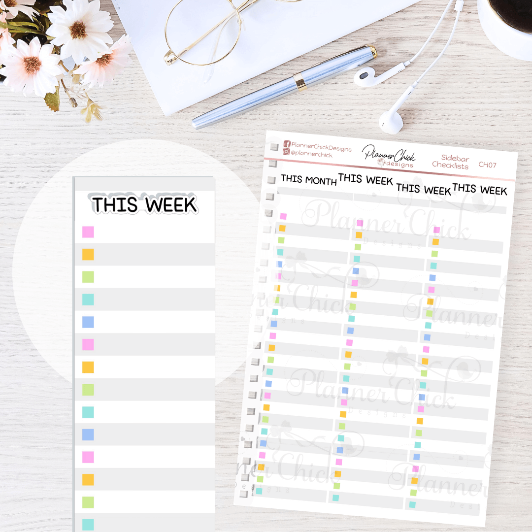 Sidebar Checklists