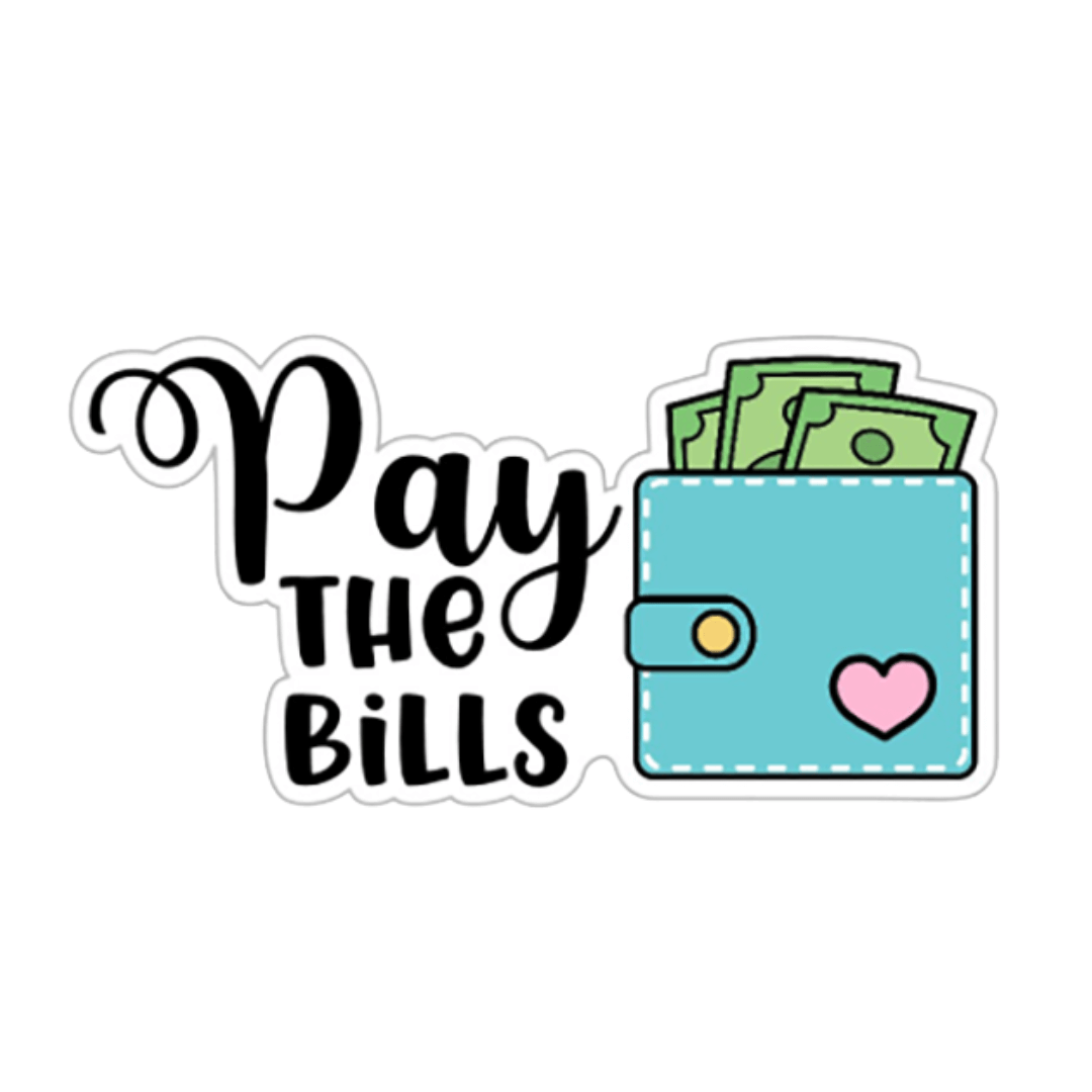 Pay the Bills Planner Stickers