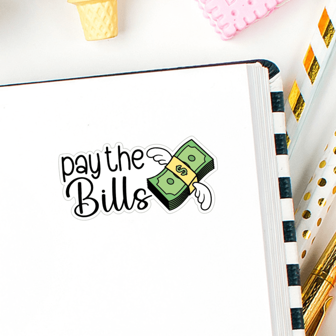 Pay the Bills Planner Stickers