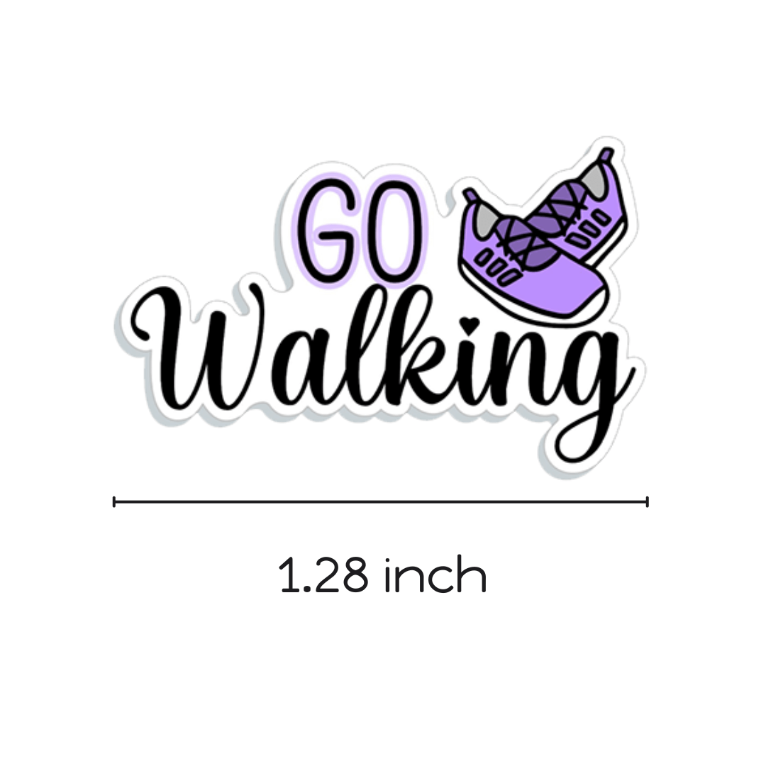 Go Walking Planner Stickers
