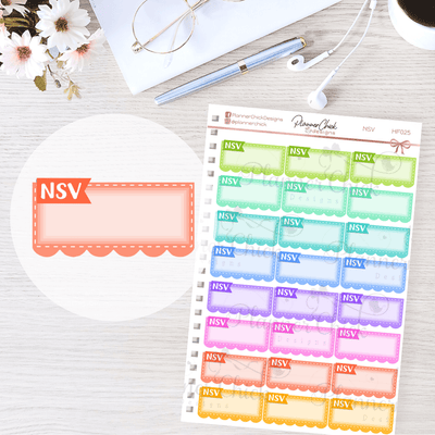 Non-Scale Victory Planner Stickers
