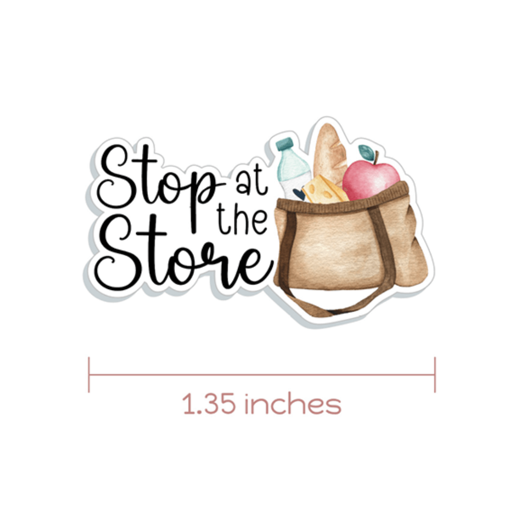 Run to the Store Planner Stickers