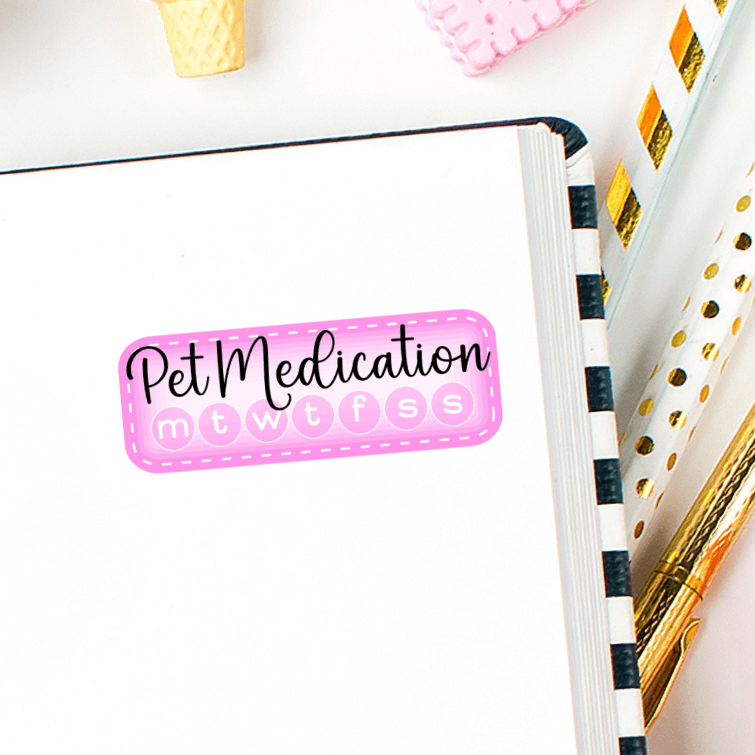 Pet Medication Habit Trackers