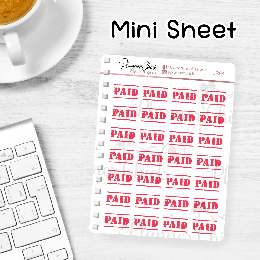 Mini Stickers ~ Paid