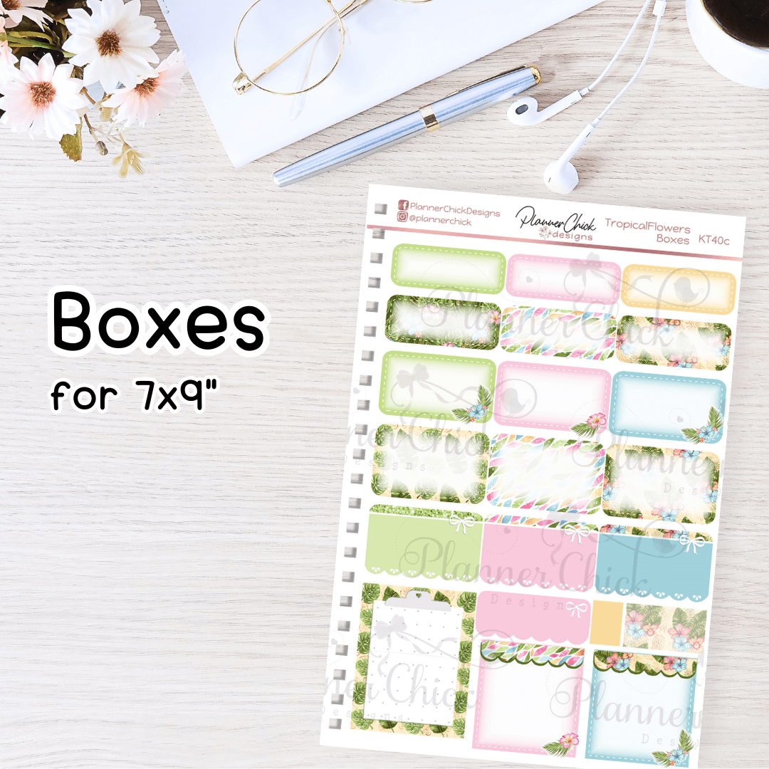 Tropical Flowers ~ Mini Kits