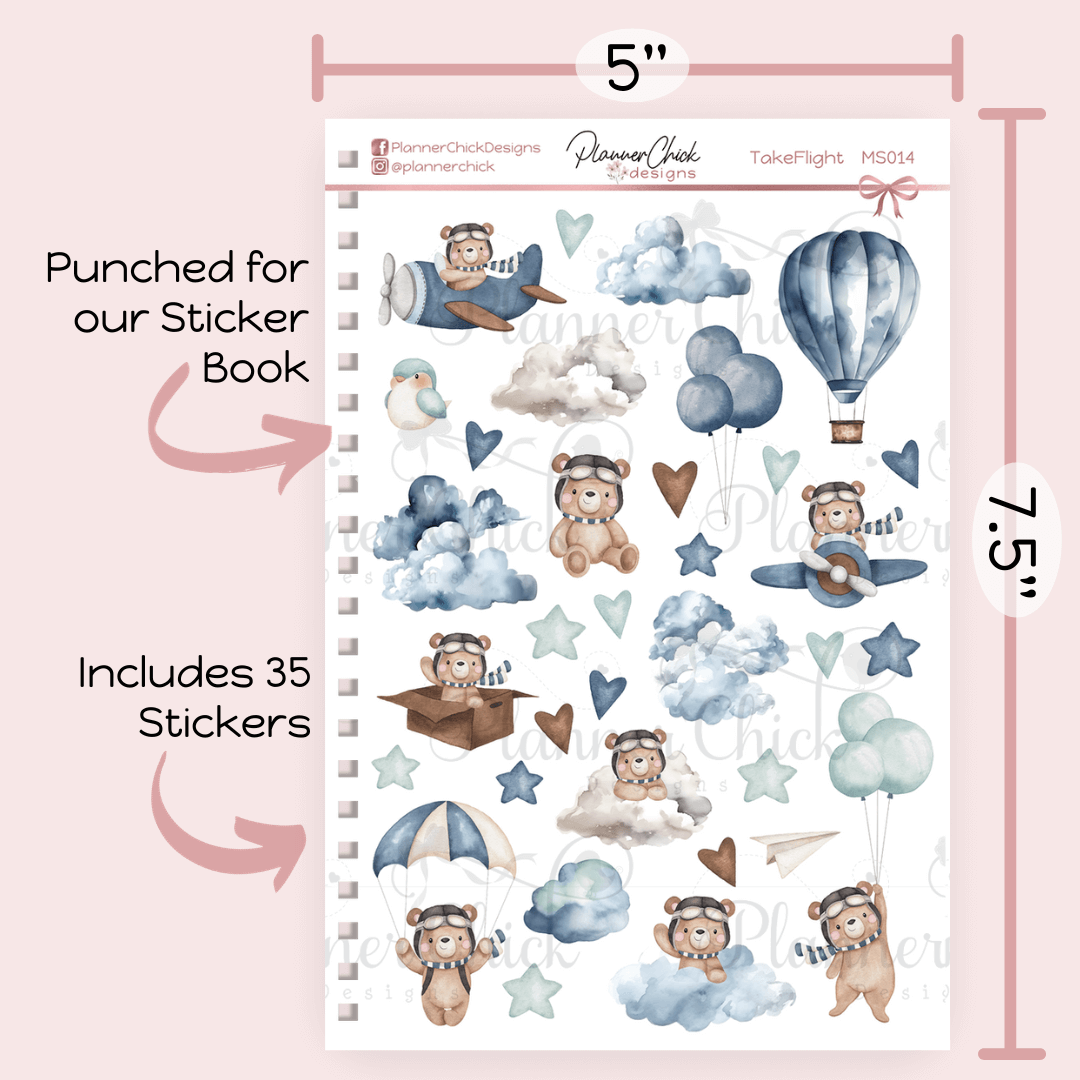 Take Flight ~ Decorative Sampler (FULL SHEET!)