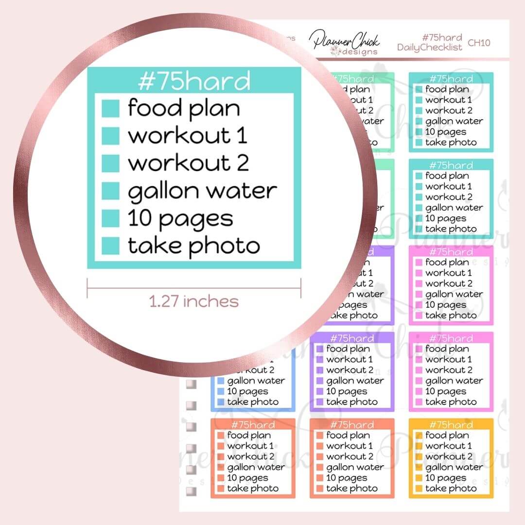 75 Hard Daily Checklist – PlannerChickDesigns 75-hard-daily-checklist-plannerchickdesigns