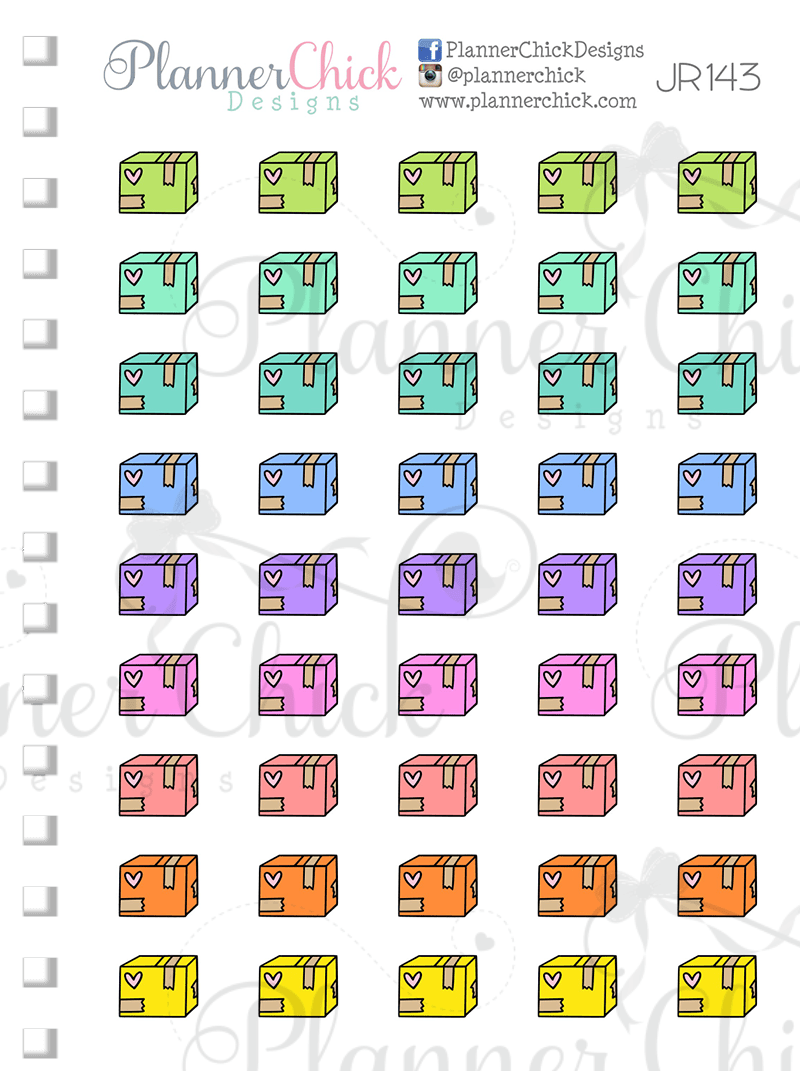 Mini Stickers ~ Packages