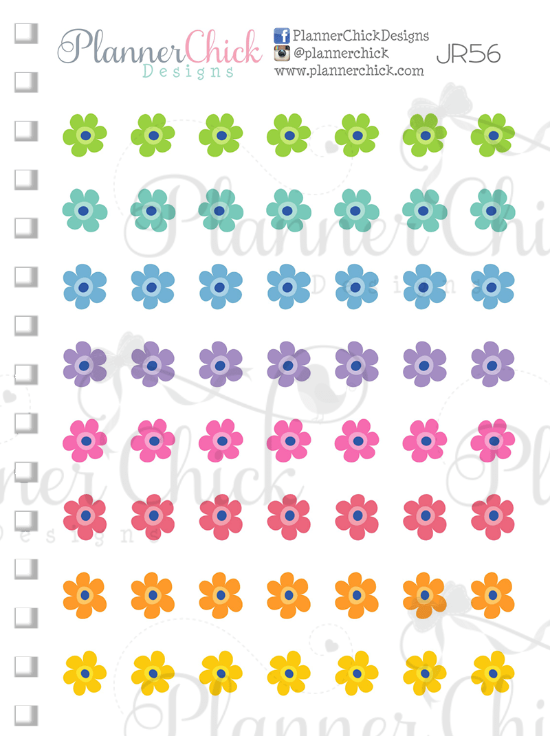 Mini Stickers ~ Flowers