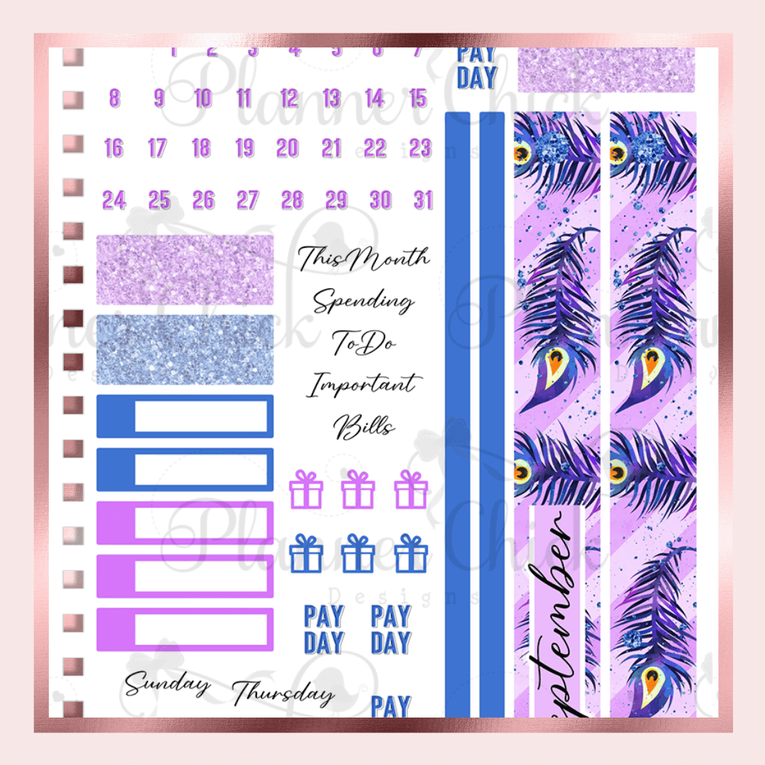 A5 Monthly Kit ~ September