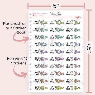 In the Office Planner Stickers