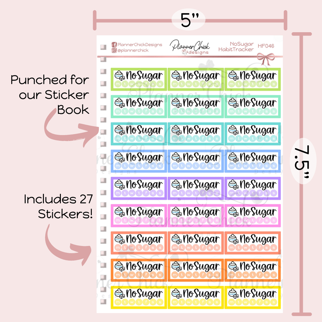 No Sugar Habit Trackers