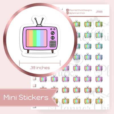 Mini Stickers ~ Televisions