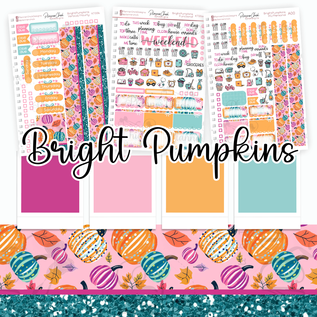 **$2 Tuesday**  Bright Pumpkins ~ Mini Kits