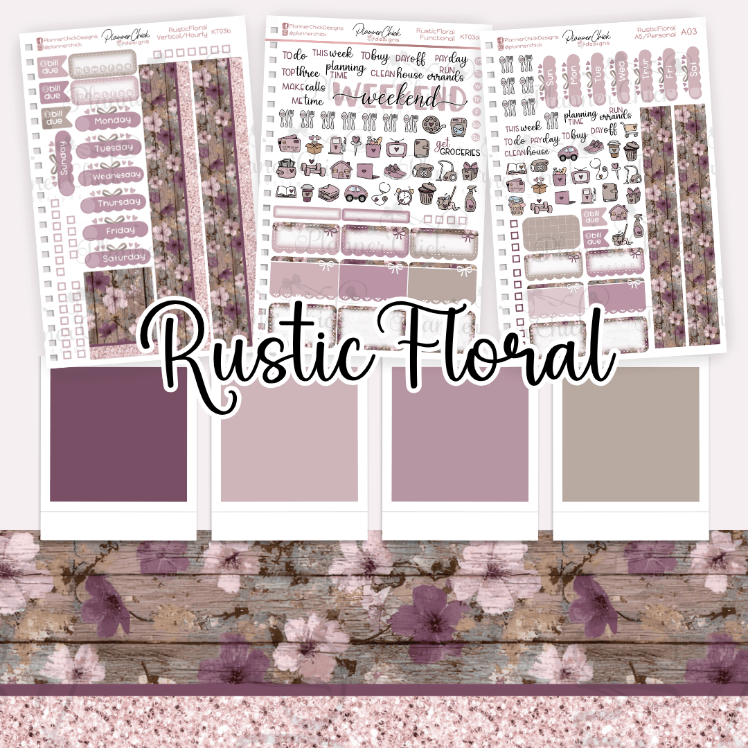 **$2 Tuesday**  Rustic Floral ~ Mini Kits