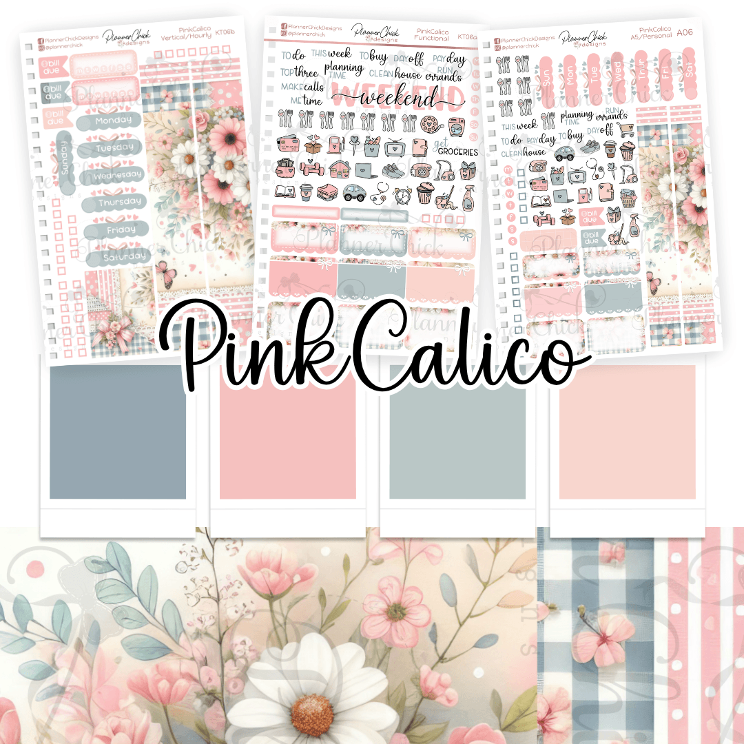 **$2 Tuesday**  Pink Calico ~ Mini Kits