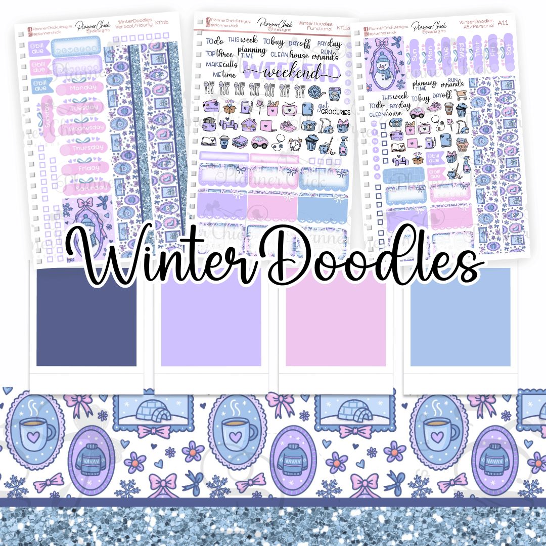**$2 Tuesday**  Winter Doodles ~ Mini Kits