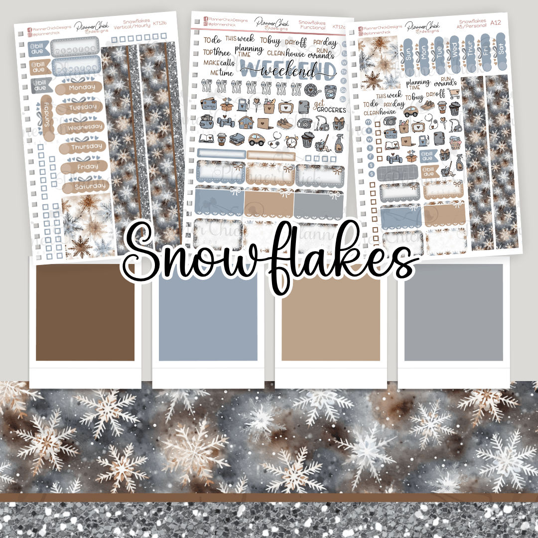 **$2 Tuesday**  Snowflakes ~ Mini Kits