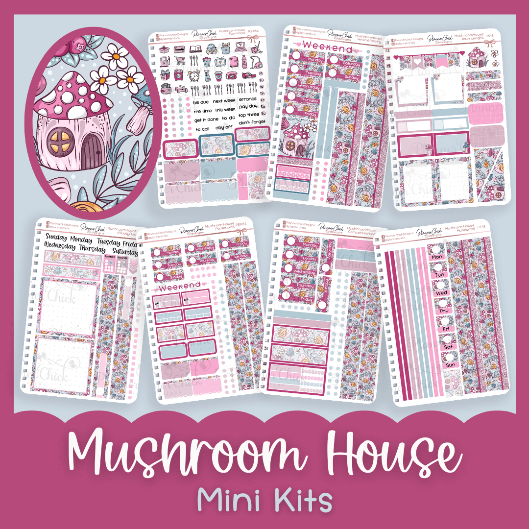 Mushroom House ~ Mini Kits