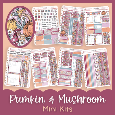 Pumpkin & Mushroom ~ Mini Kits