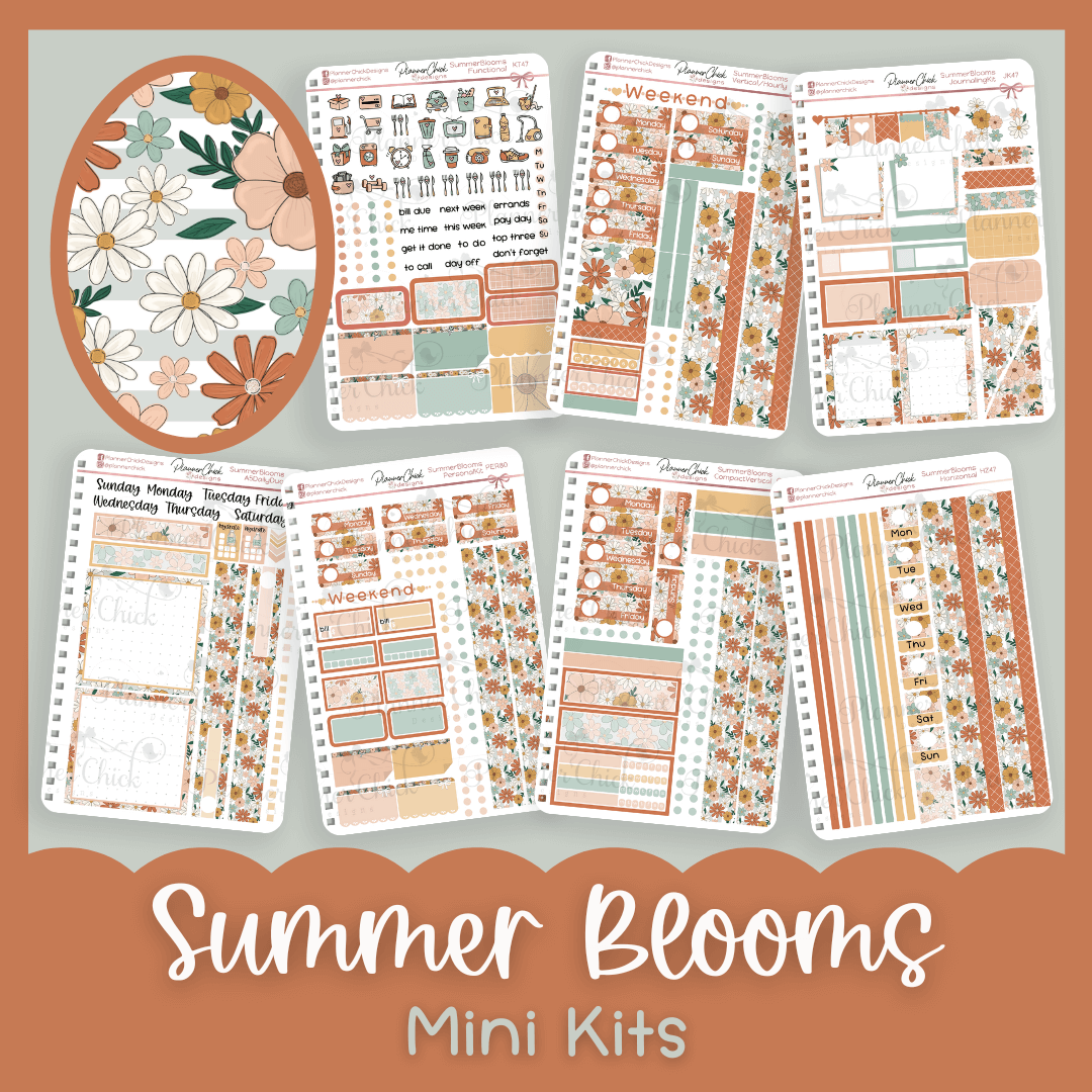 Summer Blooms ~ Mini Kits