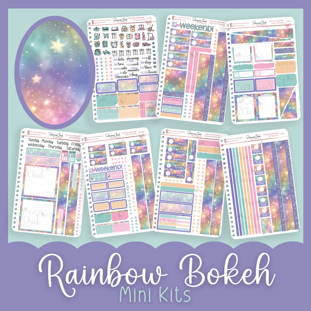 Rainbow Bokeh ~ Mini Kits