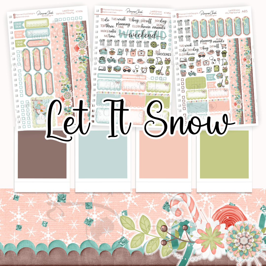 Let It Snow ~ Mini Kits