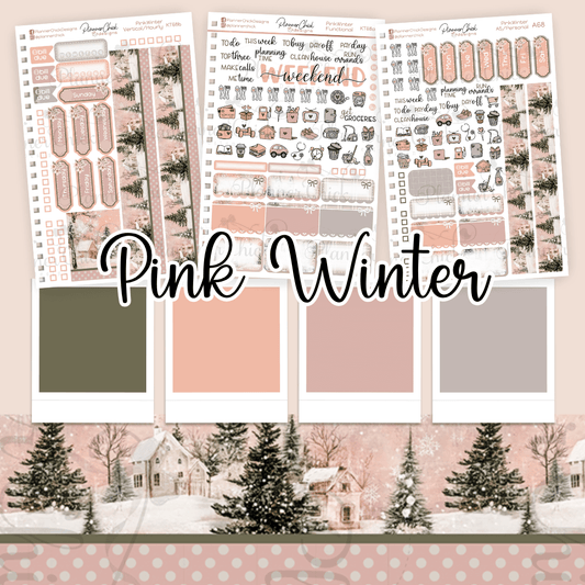 **$2 Tuesday**  Pink Winter ~ Mini Kits