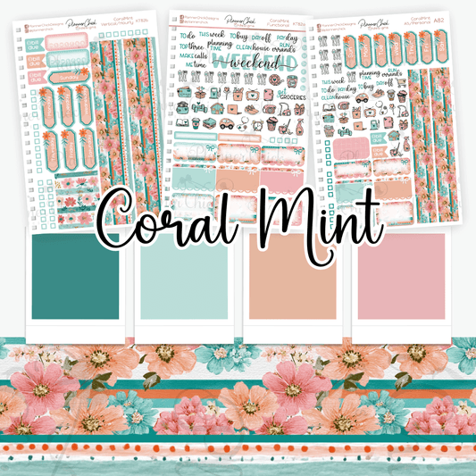 Coral Mint ~ Mini Kits