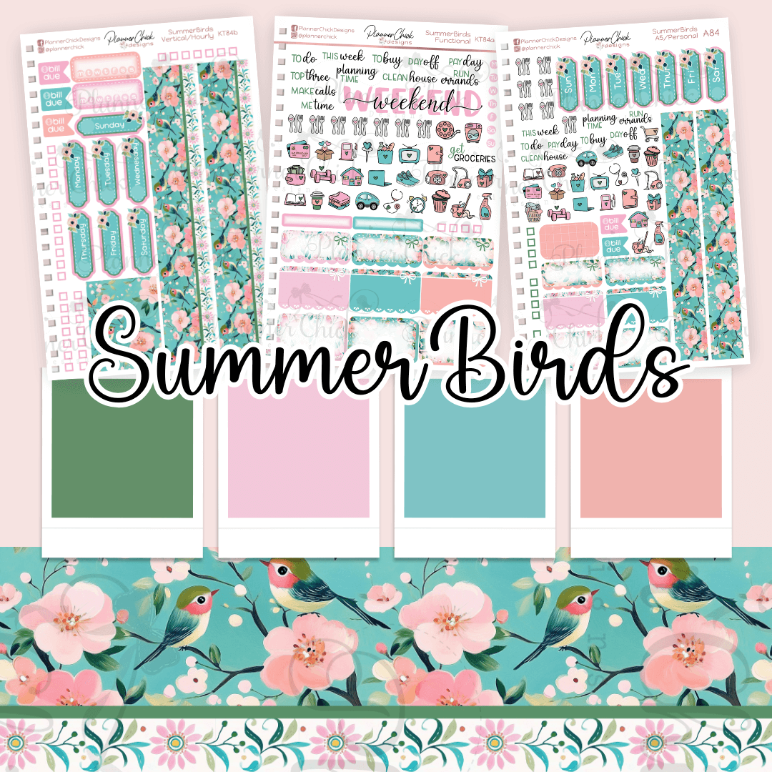 **$2 Tuesday**  Summer Birds ~ Mini Kits