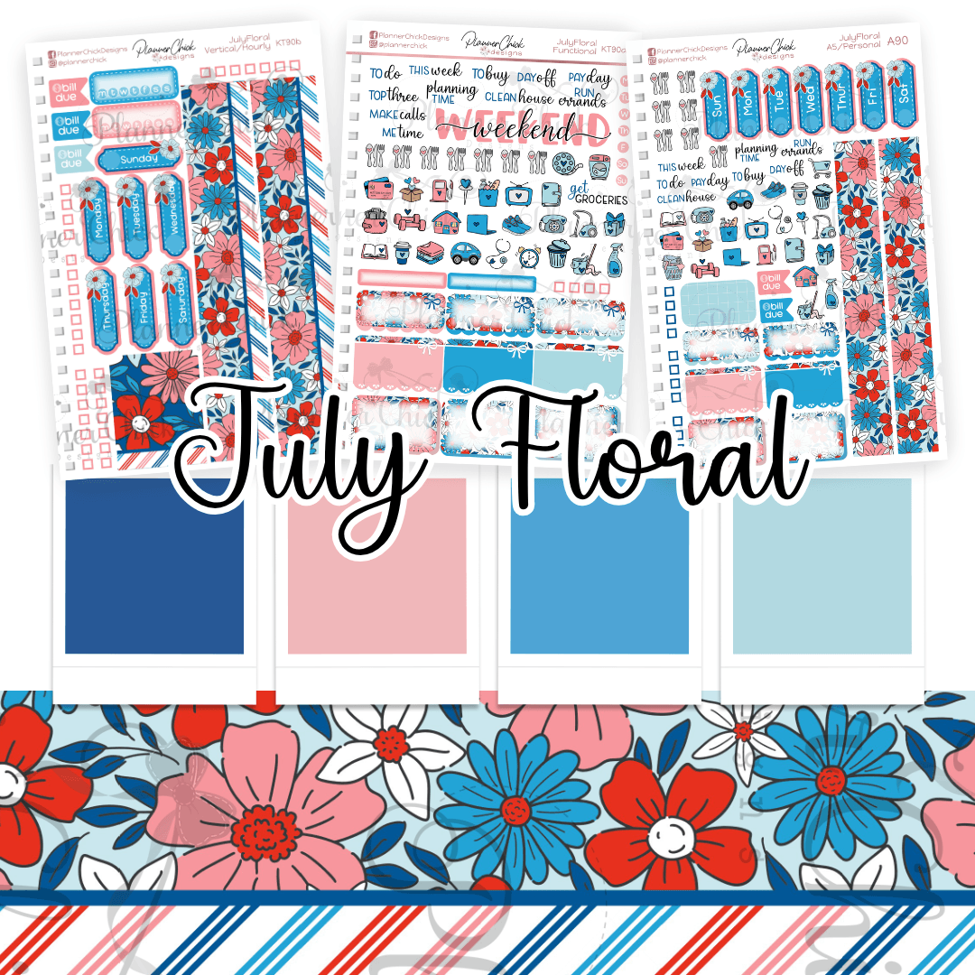 July Floral ~ Mini Kits