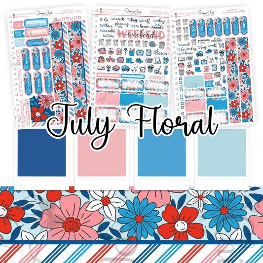 July Floral ~ Mini Kits