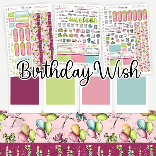 Birthday Wish ~ Mini Kits
