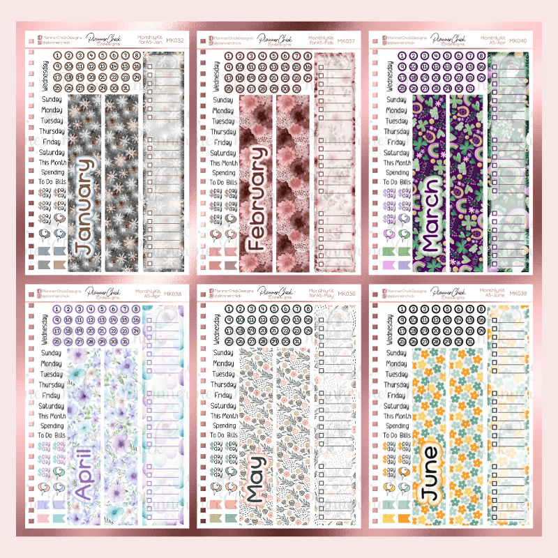 Monthly Kit Bundle for A5