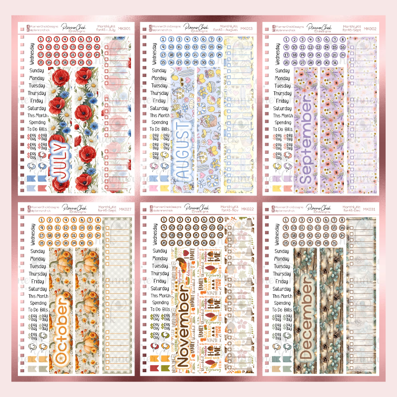 Monthly Kit Bundle for A5