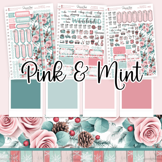 Pink and Mint ~ Mini Kits