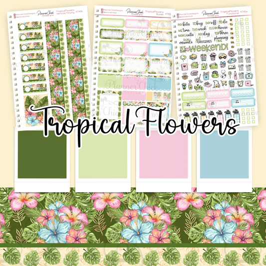 Tropical Flowers ~ Mini Kits