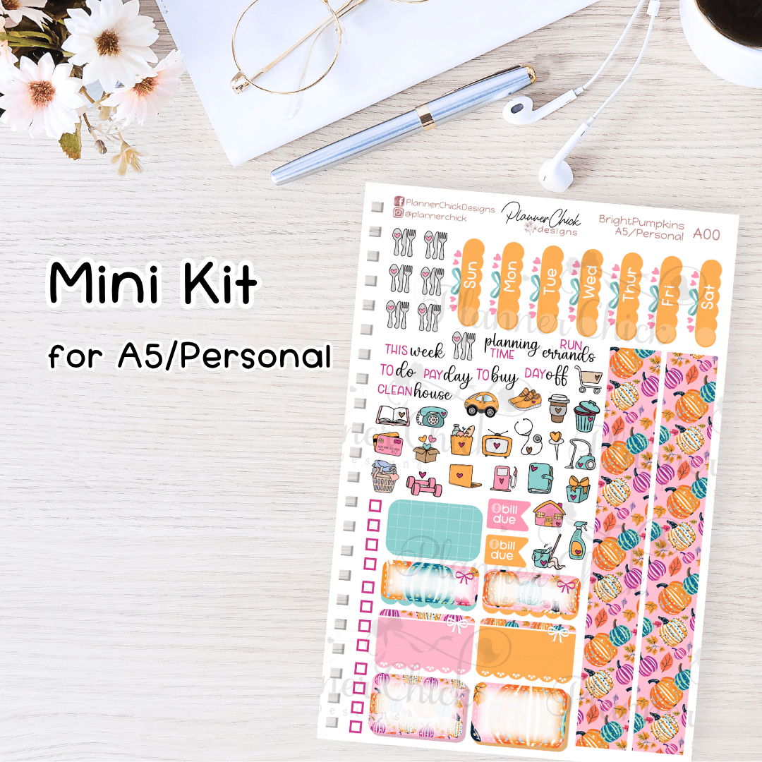 **$2 Tuesday**  Bright Pumpkins ~ Mini Kits