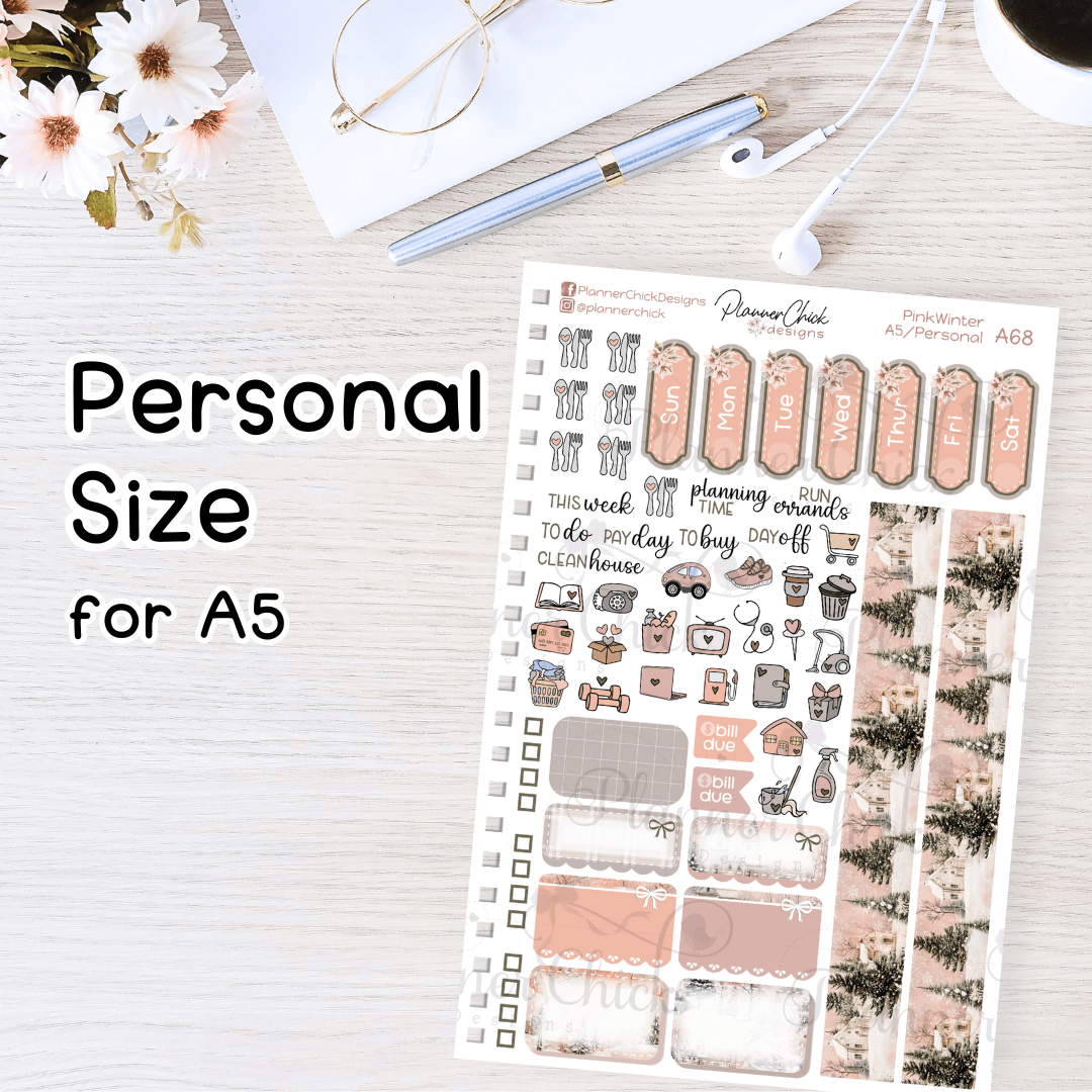 **$2 Tuesday**  Pink Winter ~ Mini Kits