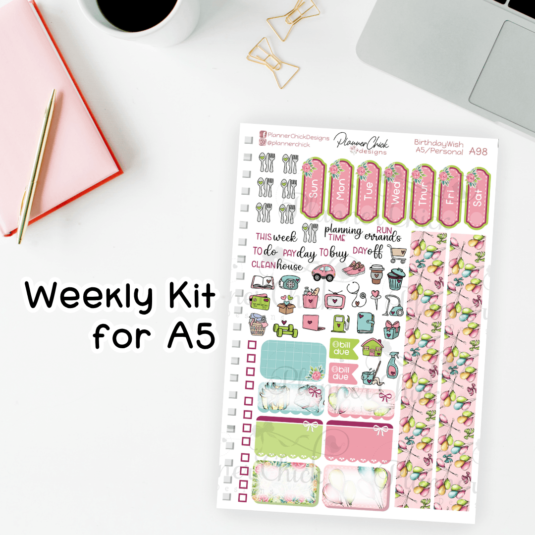 **$2 Tuesday**  Birthday Wish ~ Mini Kits